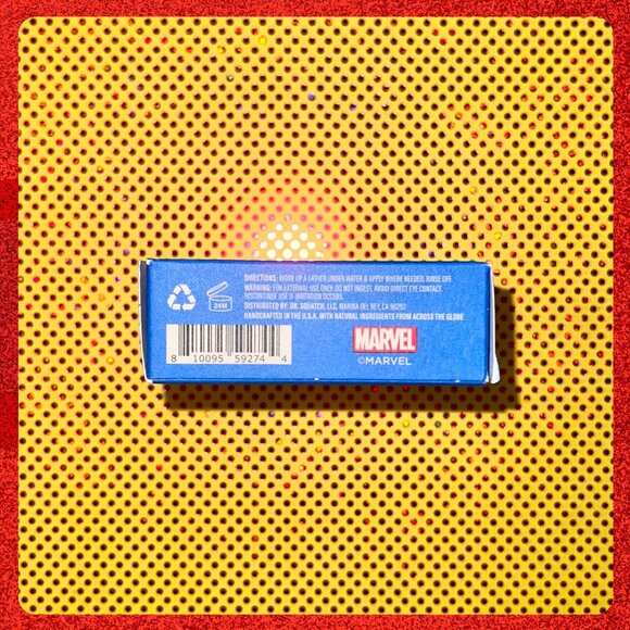 ⭐ NWT Dr. Squatch x Marvel Captain America "Liberty Lather" Natural Bar Soap NIB - Picture 4 of 6